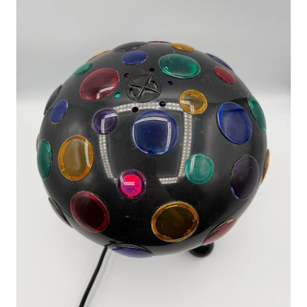 Vintage Rotating Multi-Color Strobe Light RABBIT TANAKA Disco Lamp Mushroom 12